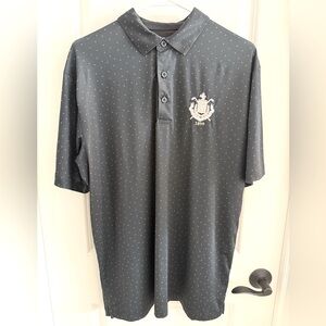 Callaway Dark Gray Polo Shirt with Crest